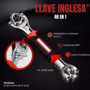 Llave Universal 48 En 1 Multifunción